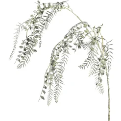 Depot Adventskranz-Deko^Kunstzweig Frostyleaves