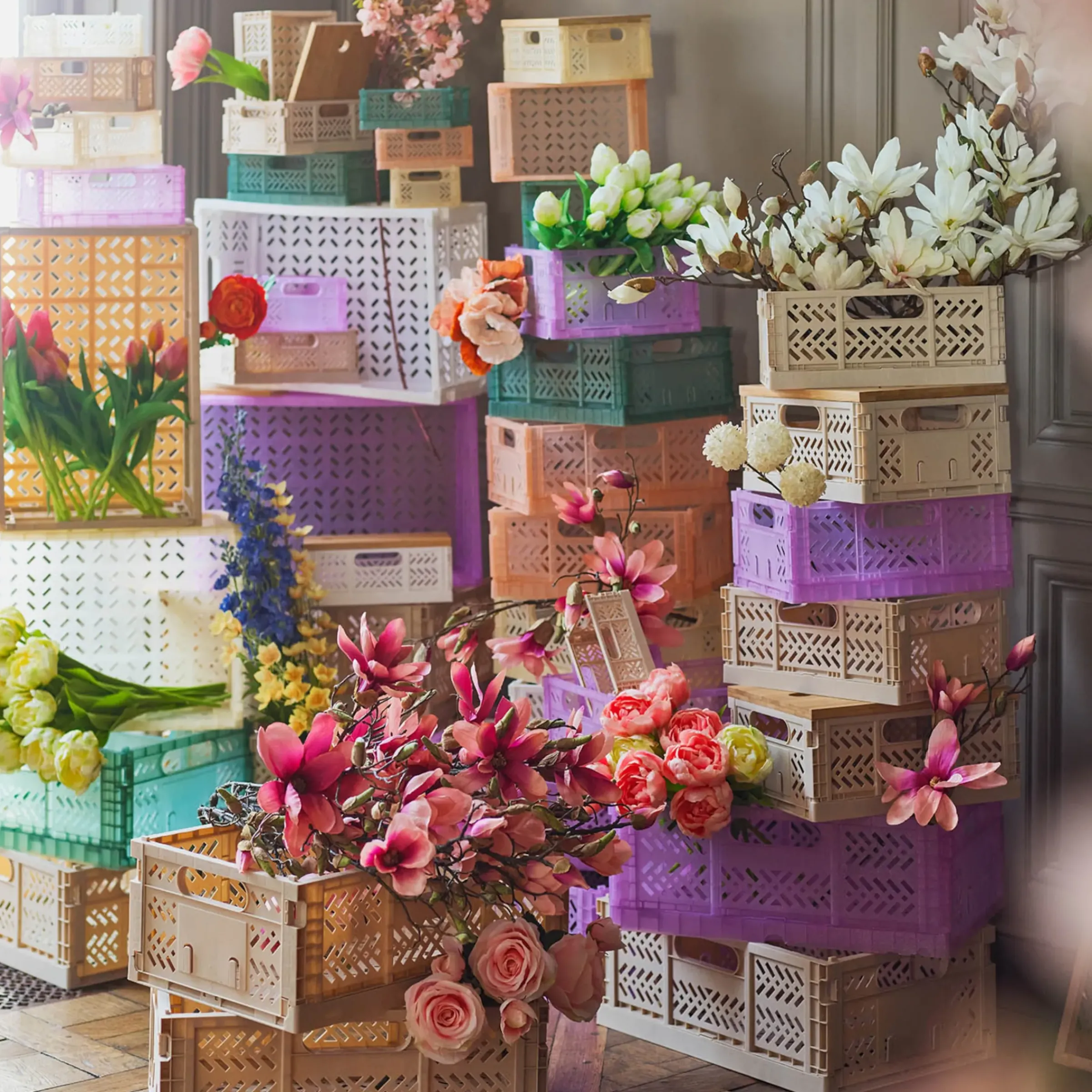 Depot Kunstzweig Gold-Magnolie> Einzelblumen & Zweige