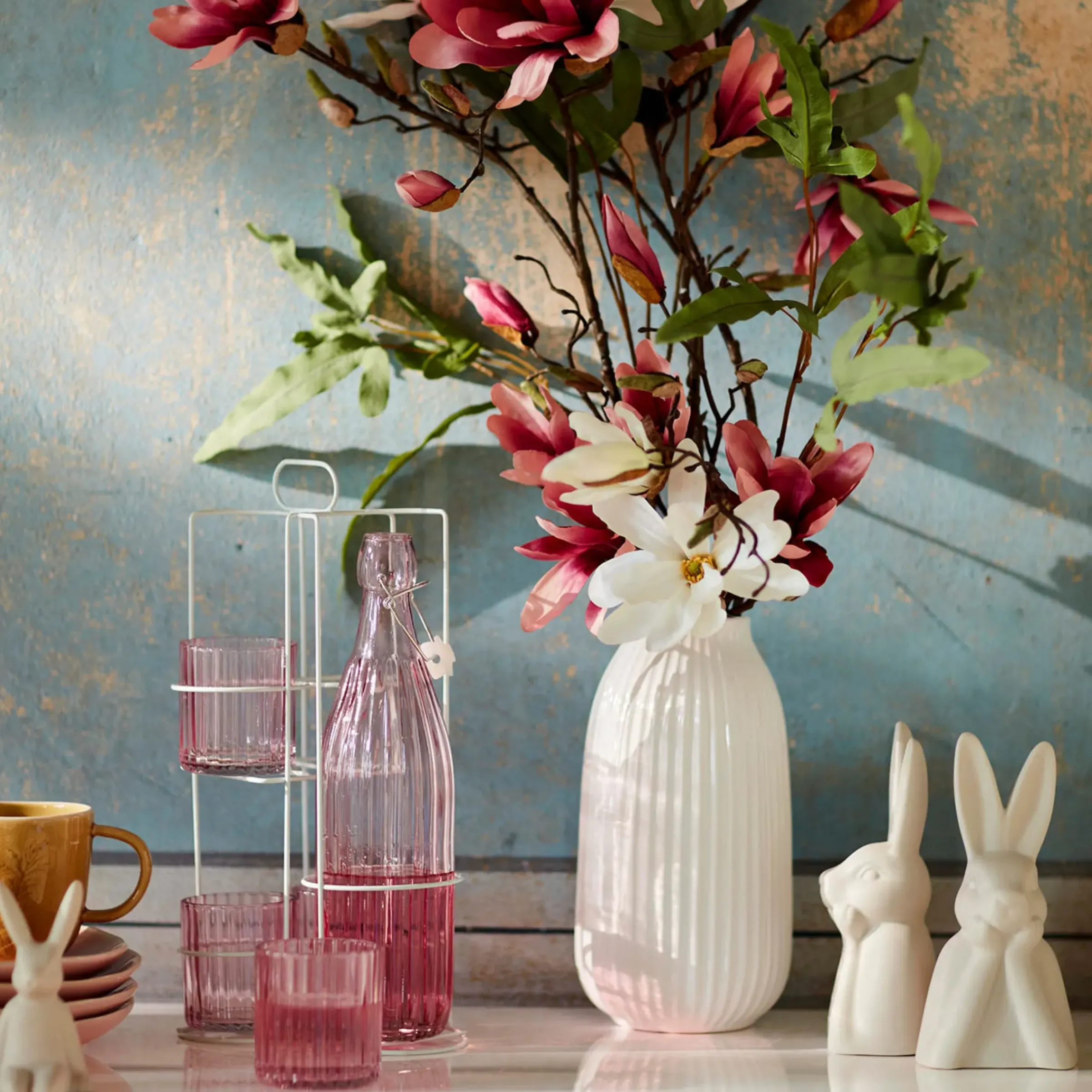 Depot Kunst-Zweig Magnolie> Einzelblumen & Zweige