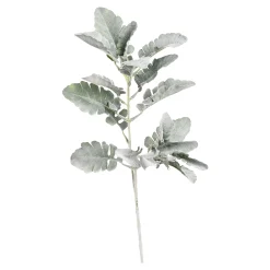 Depot Adventskranz-Deko^Kunstzweig Silbergreis