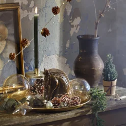 Depot Adventskranz-Deko^Kunstzweig Tanne Thuja