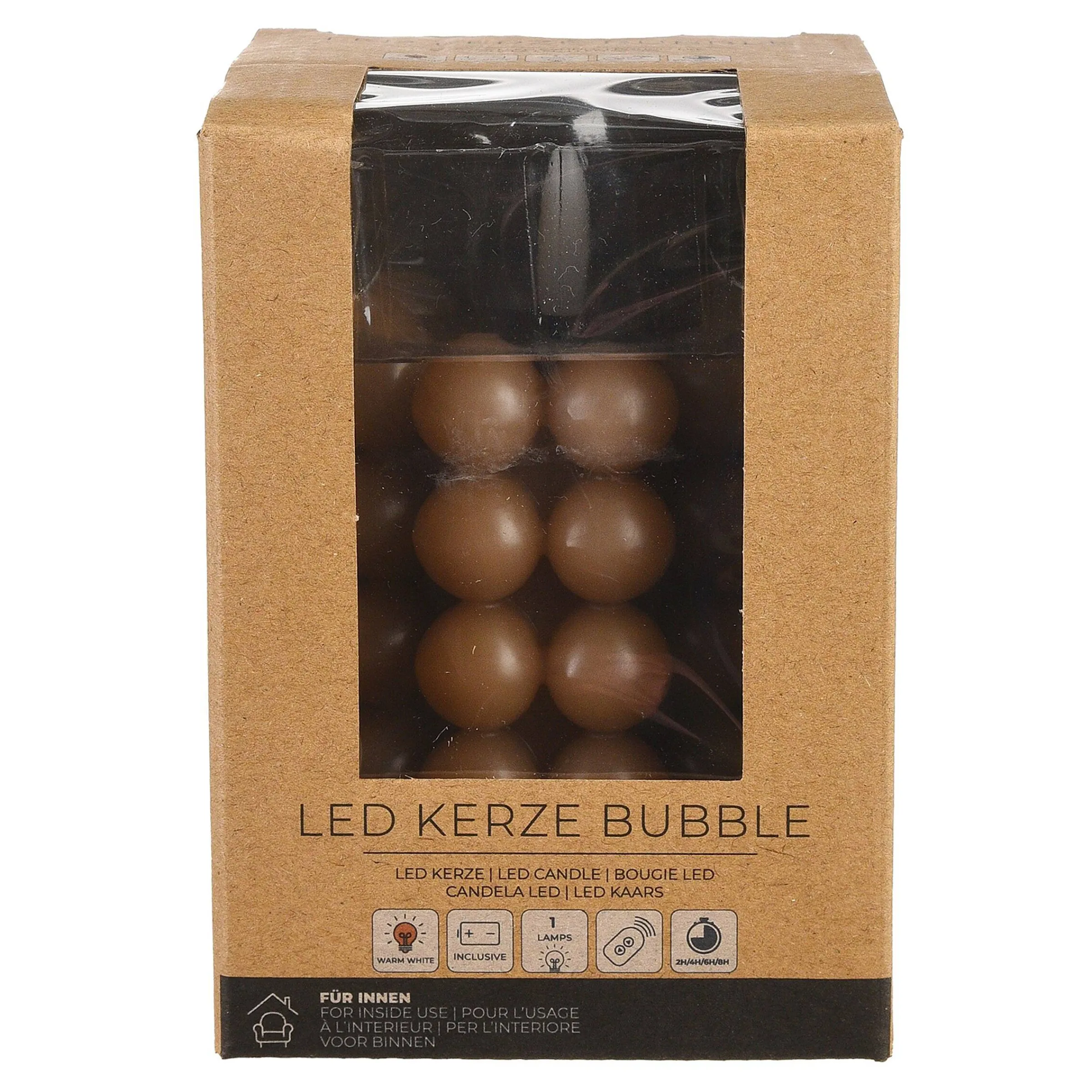Depot Adventskerzen^Led-Kerze Bubble