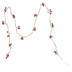 Depot Adventskranz-Deko^Led-Lichterkette Berries