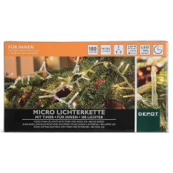 Depot Adventskranz-Deko^Led-Lichterkette Mini