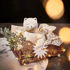 Depot Adventskranz-Deko^Led-Lichterstrang Mini-Sterne