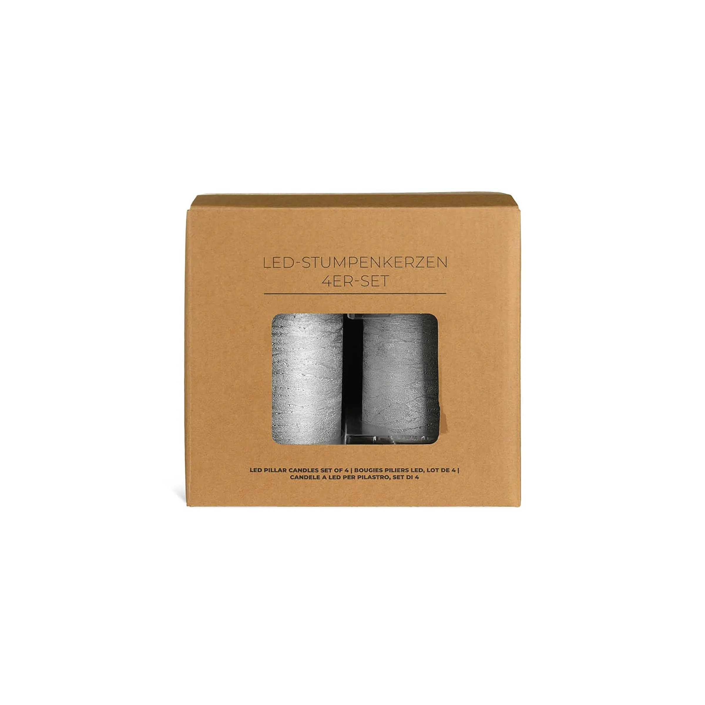 Depot Adventskerzen^Led-Stumpenkerzen-Set