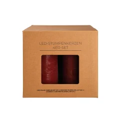 Depot Adventskerzen^Led-Stumpenkerzen-Set