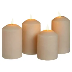 Depot Adventskerzen^Led-Stumpenkerzen-Set