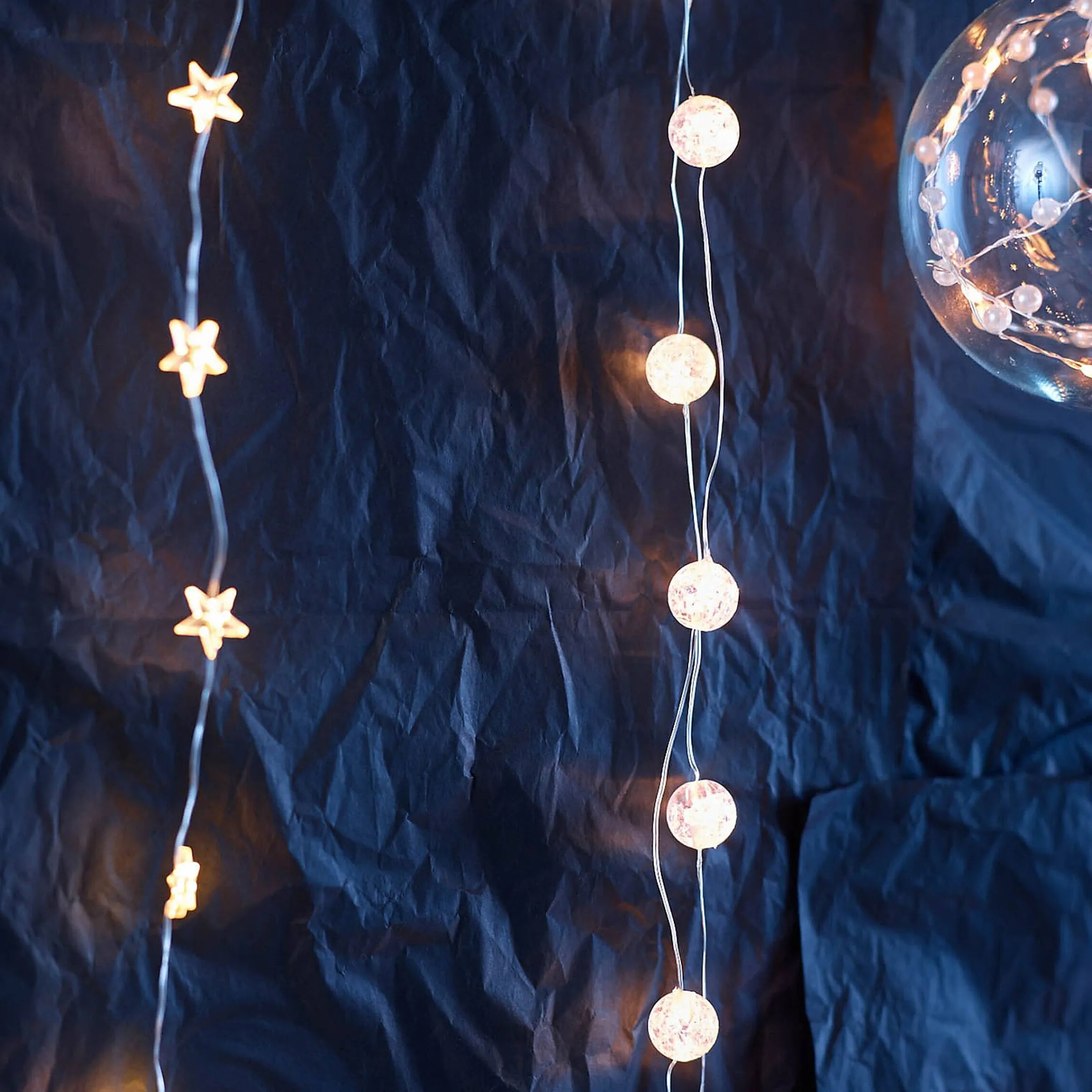 Depot Beleuchtung Für Drinnen^Lichterkette Eiskugeln