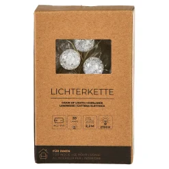 Depot Beleuchtung Für Drinnen^Lichterkette Eiskugeln