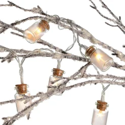 Depot Beleuchtung Für Drinnen^Lichterkette Gläser, 10 Led, Batteriebetrieben