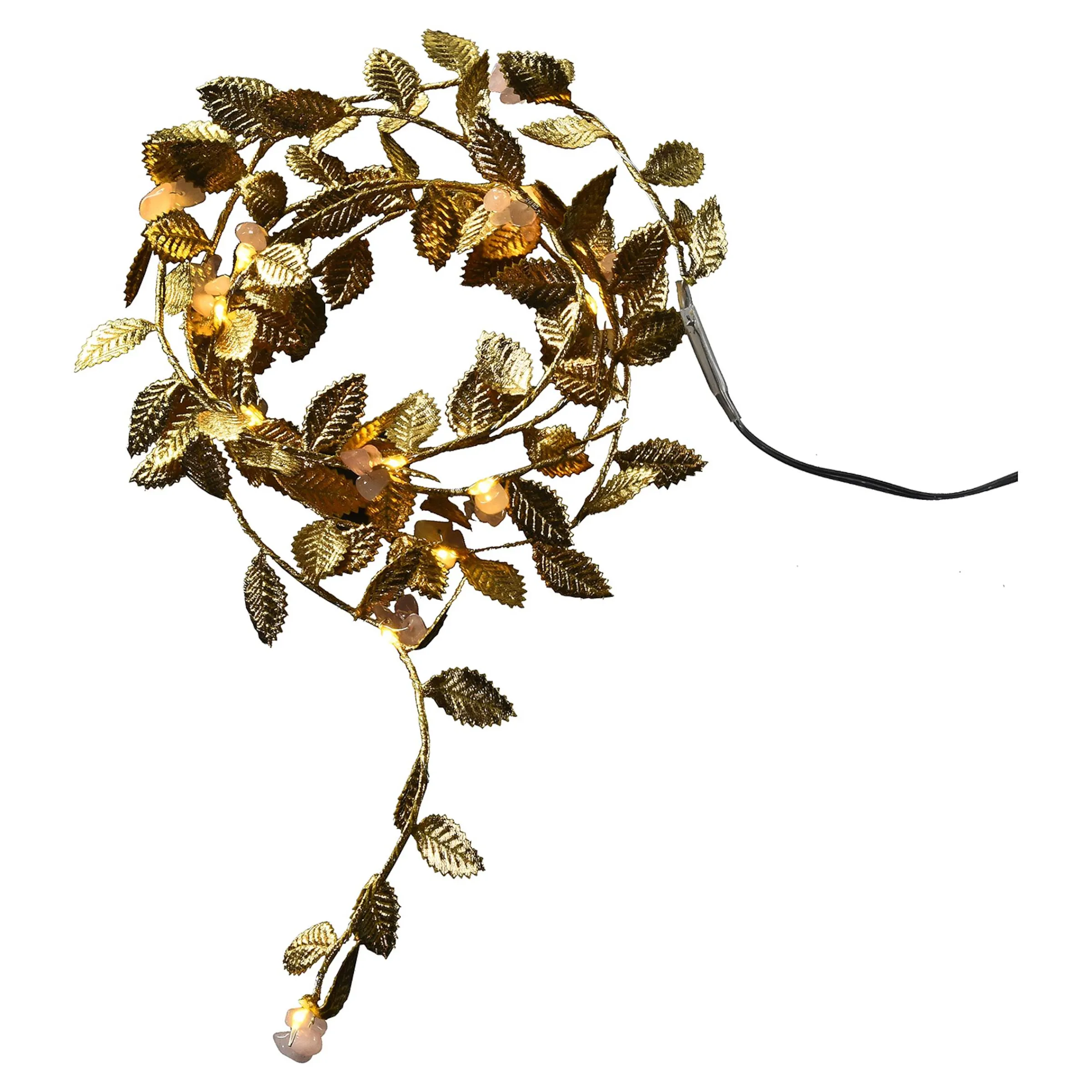 Depot Beleuchtung Für Drinnen^Lichterkette Golden Leaves