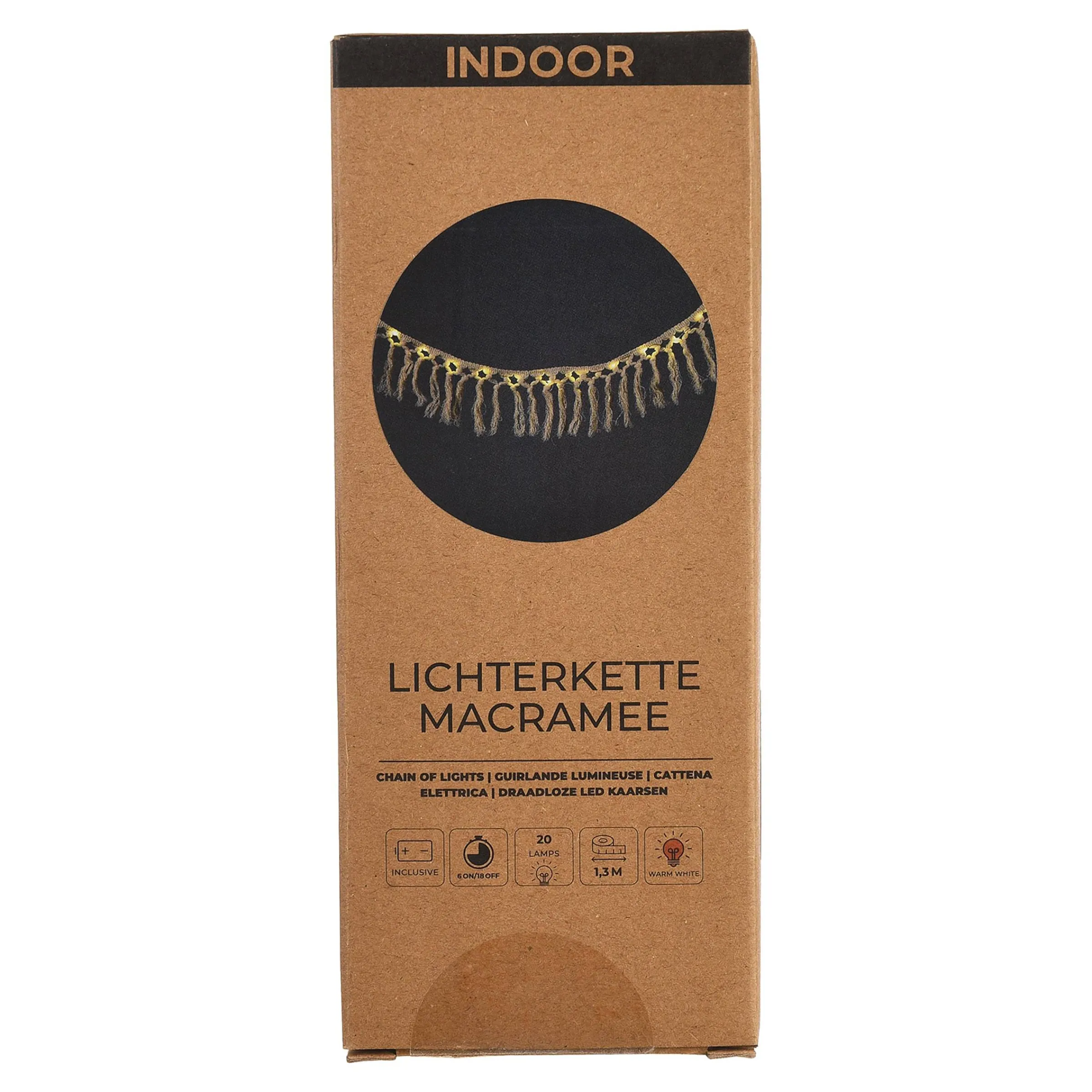 Depot Beleuchtung Für Drinnen^Lichterkette Makramee