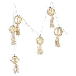 Depot Beleuchtung Für Drinnen^Lichterkette Makramee Bulbs