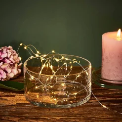 Depot Adventskranz-Deko^Lichterkette Mini