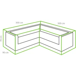 Depot Loungeset-Schutzhulle L-Form><noscript><img width=