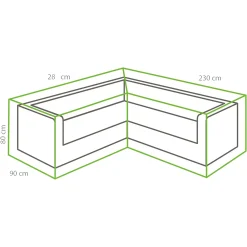 Depot Loungeset-Schutzhulle L-Form><noscript><img width=