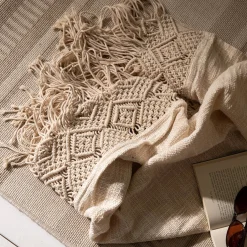 Depot Decken, Felle & Mehr^Makramee-Decke Border