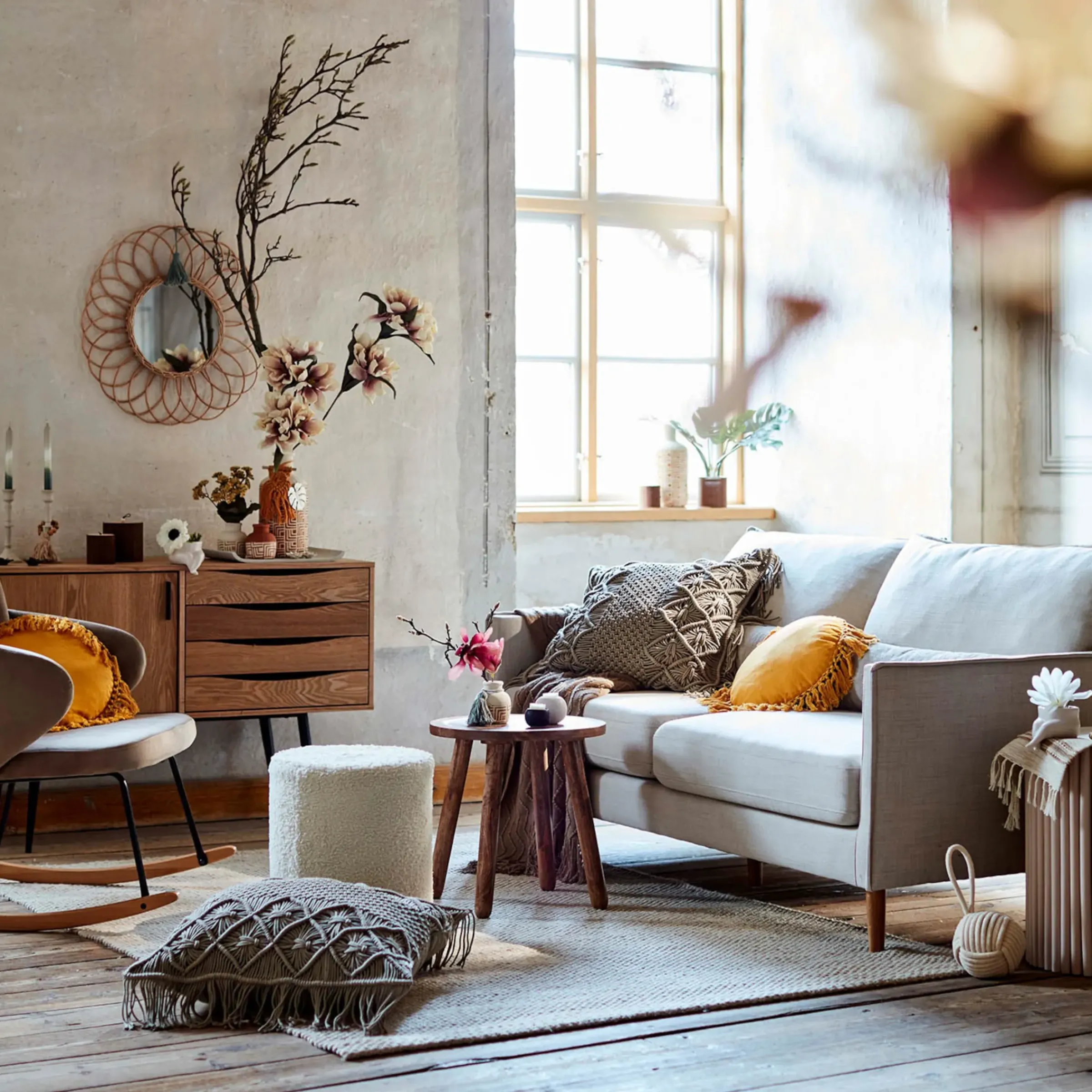 Depot Makramee-Kissenhulle> Kissen