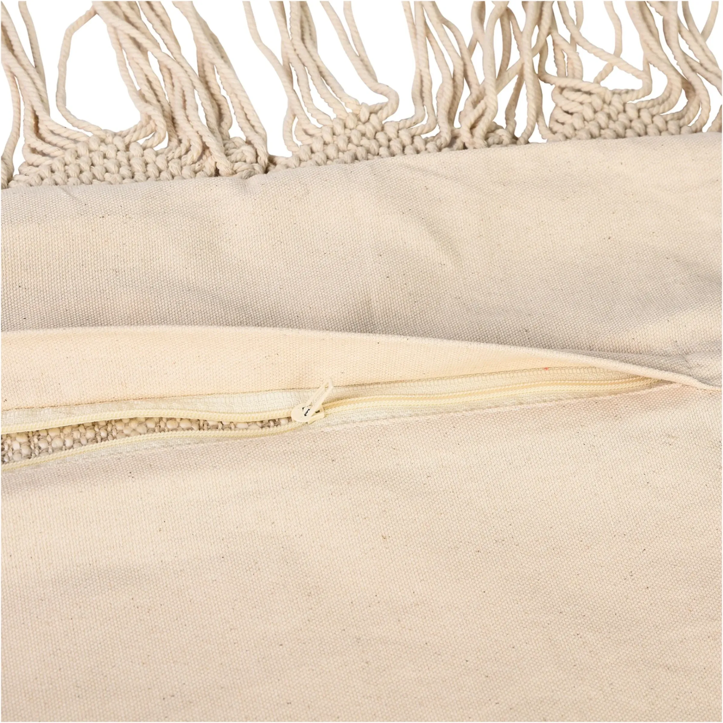 Depot Makramee-Kissenhulle Stripe> Kissen