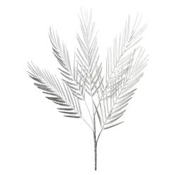 Depot Adventskranz-Deko^Metallic-Kunstblatt Palme