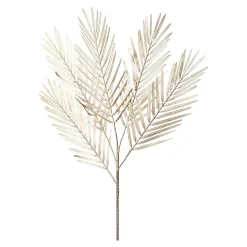 Depot Adventskranz-Deko^Metallic-Kunstblatt Palme