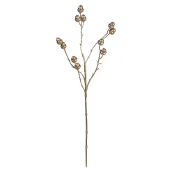 Depot Adventskranz-Deko^Metallic-Kunstzweig Eichel