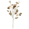 Depot Adventskranz-Deko^Metallic-Kunstzweig Ginkgo