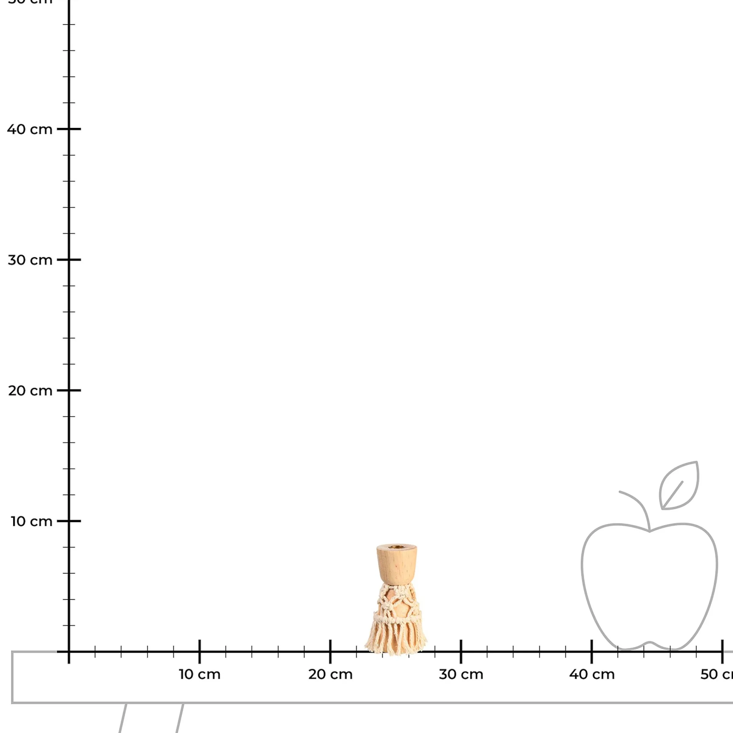 Depot Laternen & Kerzenhalter^Mini-Kerzenhalter Makramee