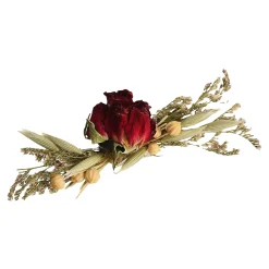 Depot Adventskranz-Deko^Mini-Trockenblumen-Bouquet Auf Clip