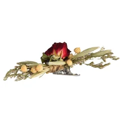 Depot Adventskranz-Deko^Mini-Trockenblumen-Bouquet Auf Clip