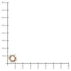 Depot Kranze^Mini-Trockenblumenkranz Alma