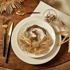 Depot Adventskranze & Zubehör^Mini-Trockenblumenkranz Boho