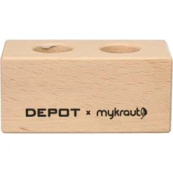 Depot Mykraut Holzblock Für Gewurz-Aufbewahrung> Küchen- & Backutensilien