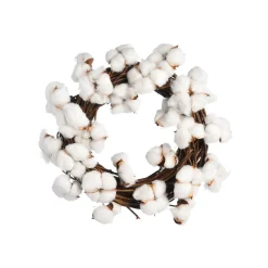 Depot Naturkranz Cotton> Blumenkränze