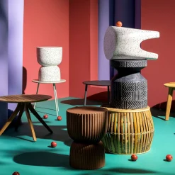 Depot Outdoor-Beistelltisch Mila Aus Teakholz> Garten- & Balkonmöbel