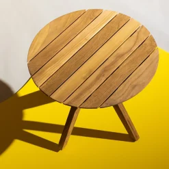 Depot Outdoor-Beistelltisch Mila Aus Teakholz><noscript><img width=