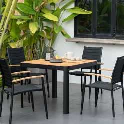 Depot Outdoor-Esstisch Sara Aus Teakholz> Garten- & Balkonmöbel