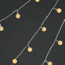 Depot Beleuchtung Für Drinnen^Outdoor-Lichterkette Mini-Schneeballe, 3-Reihig