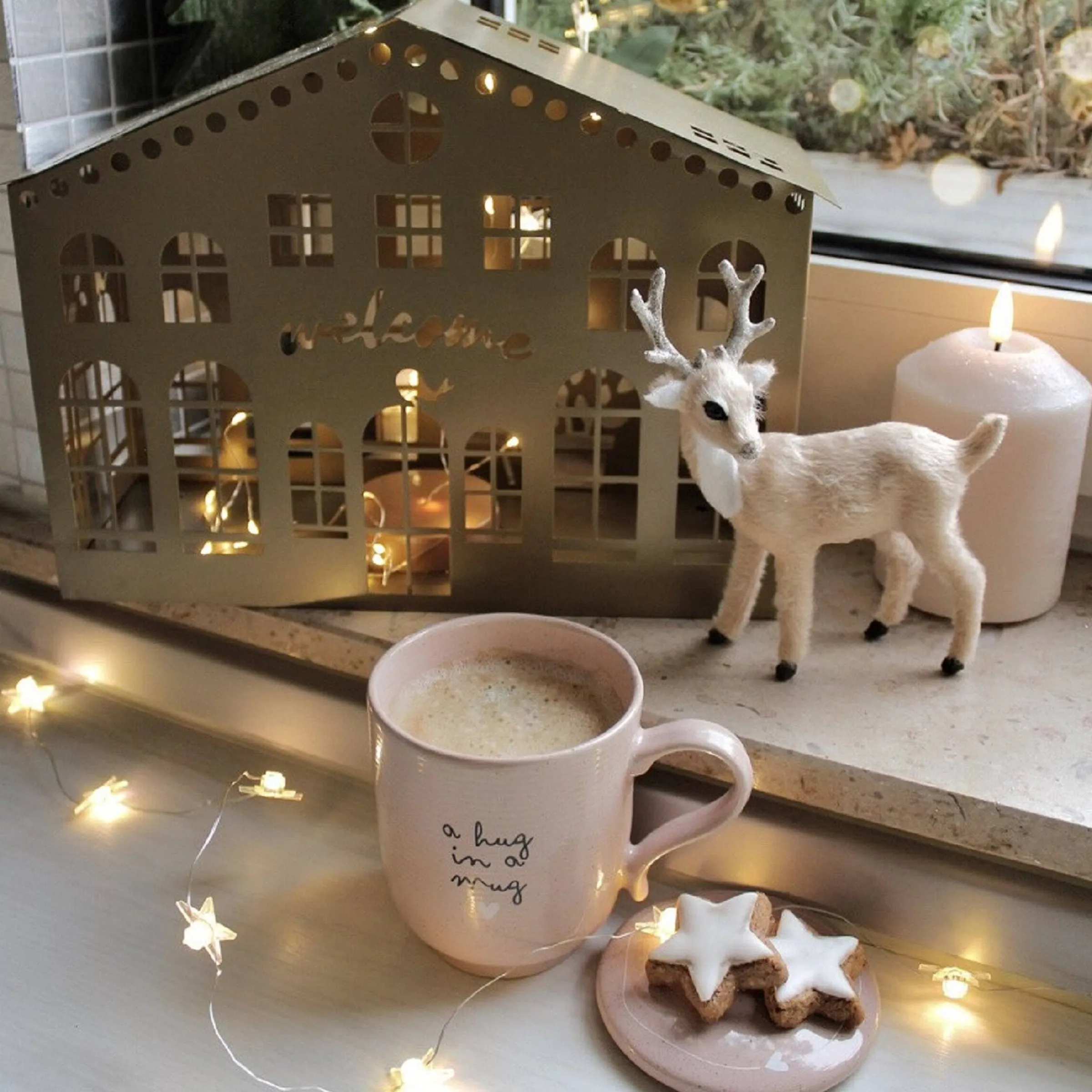 Depot Deko-Figuren & Objekte^Outdoor-Lichtobjekt Welcome