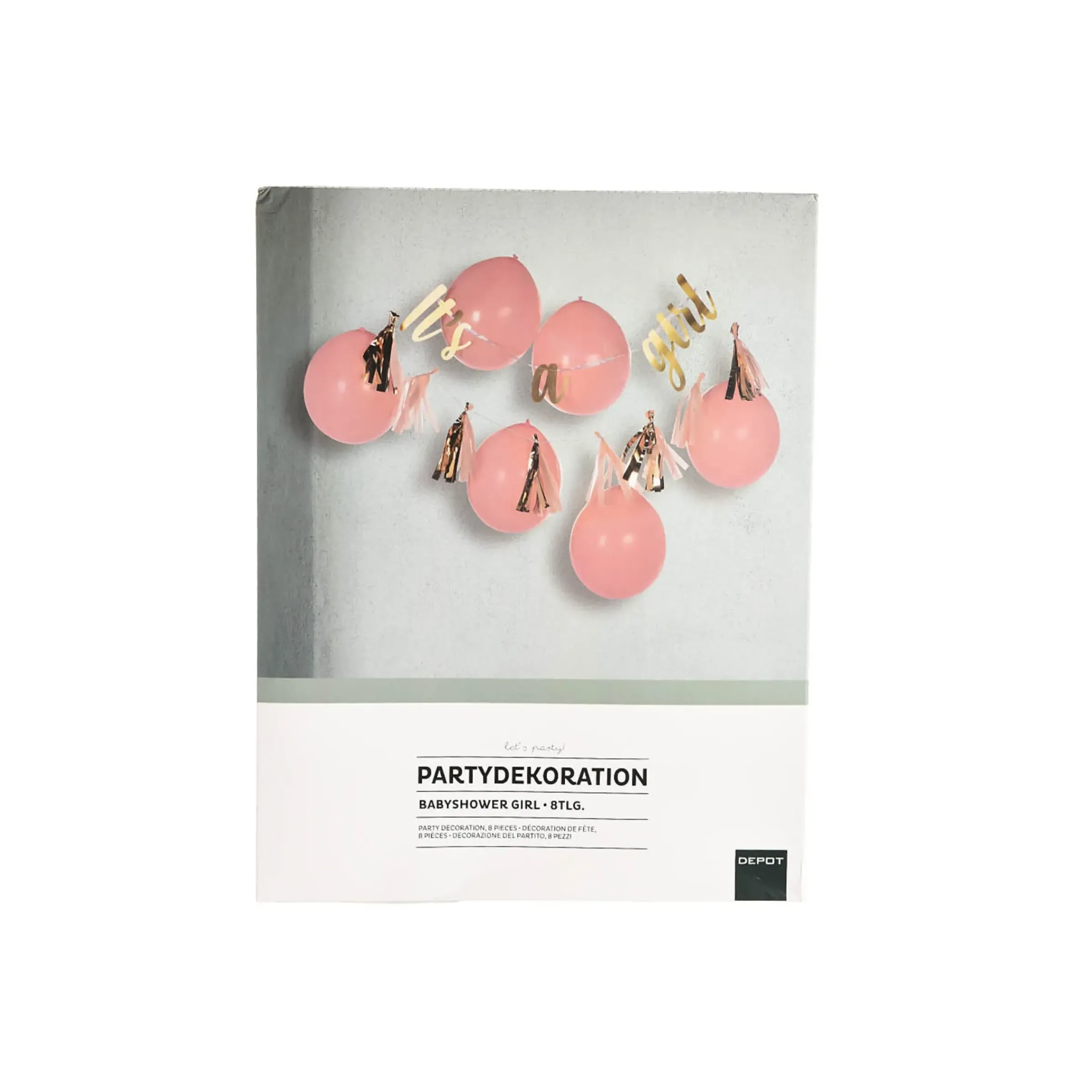 Depot Partydeko-Set It'S A Girl> Kinderland