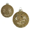 Depot Kugeln & Baumspitzen^Roundgranulat Kugel-Set Gold