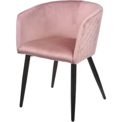 Depot Samt-Armlehnstuhl Anabell> Stühle