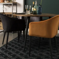 Depot Samt-Armlehnstuhl Nienke> Stühle