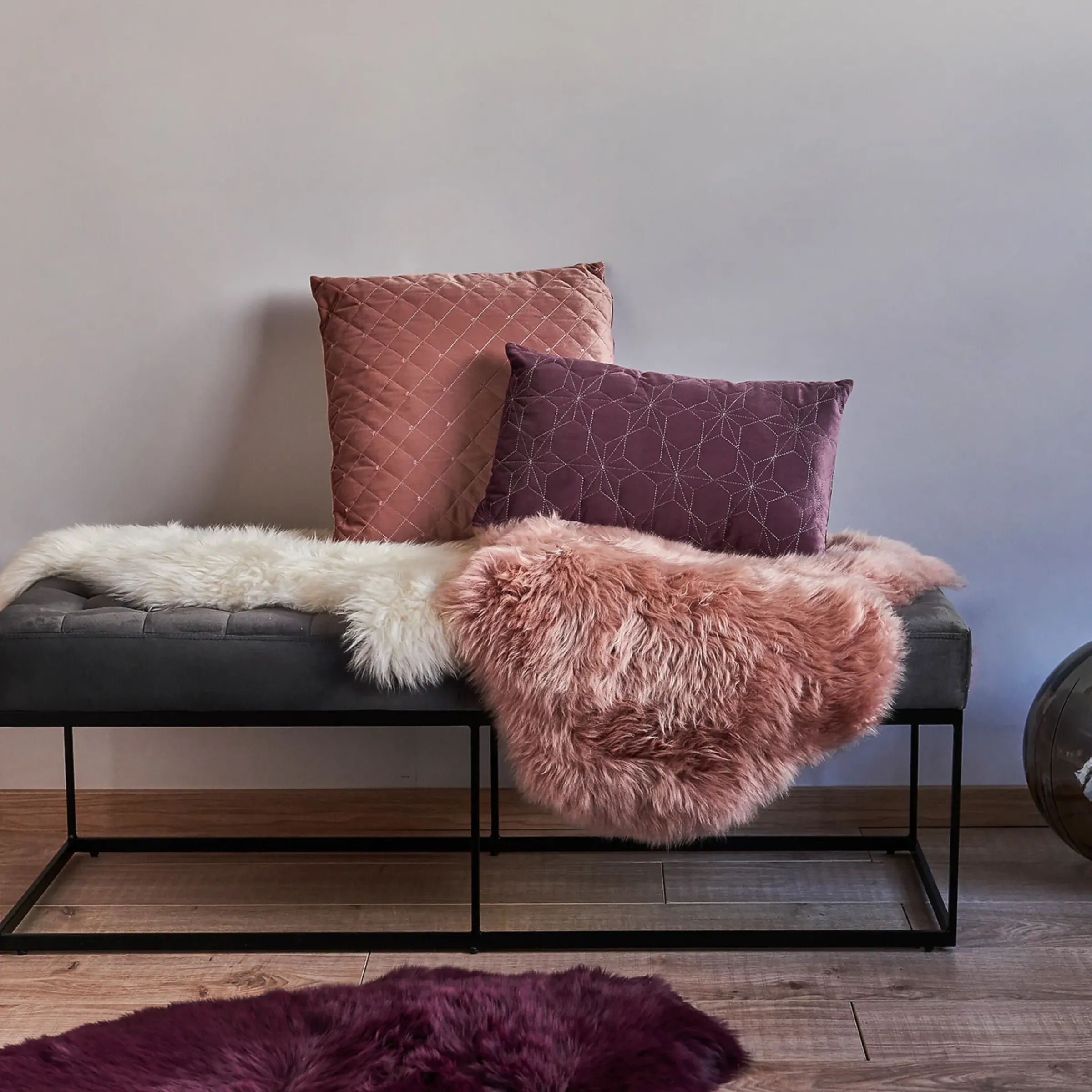 Depot Samt-Sitzbank Angi> Banke