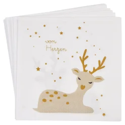 Depot Tischwasche^Servietten Cozy Deer