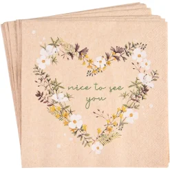 Depot Servietten Lilly Herz> Servietten