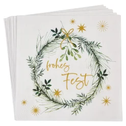 Depot Tischwasche^Servietten Tannenkranz