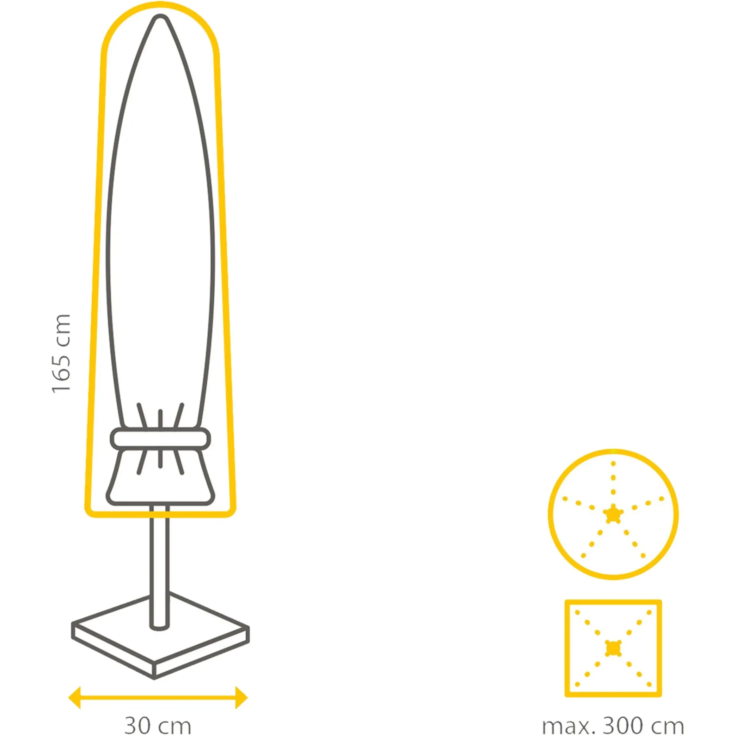 Depot Sonnenschirm-Schutzhulle> Garten- & Balkonmöbel
