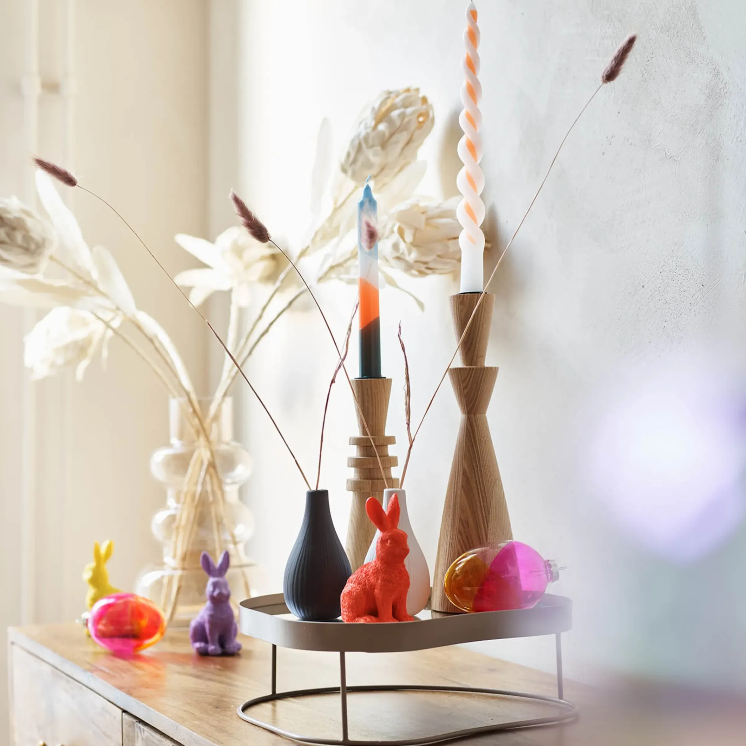 Depot Spitzkerzen Two Tone, Gedreht> Kerzen